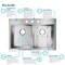 Elkay 22 in W x 33 in L x 9 in H, Stainless Steel ECTSRA33229TBG3 - alternate 9